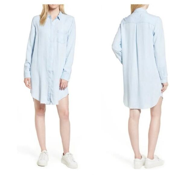 Rails Bobbi denim shirt dress size L - Picture 3 of 8